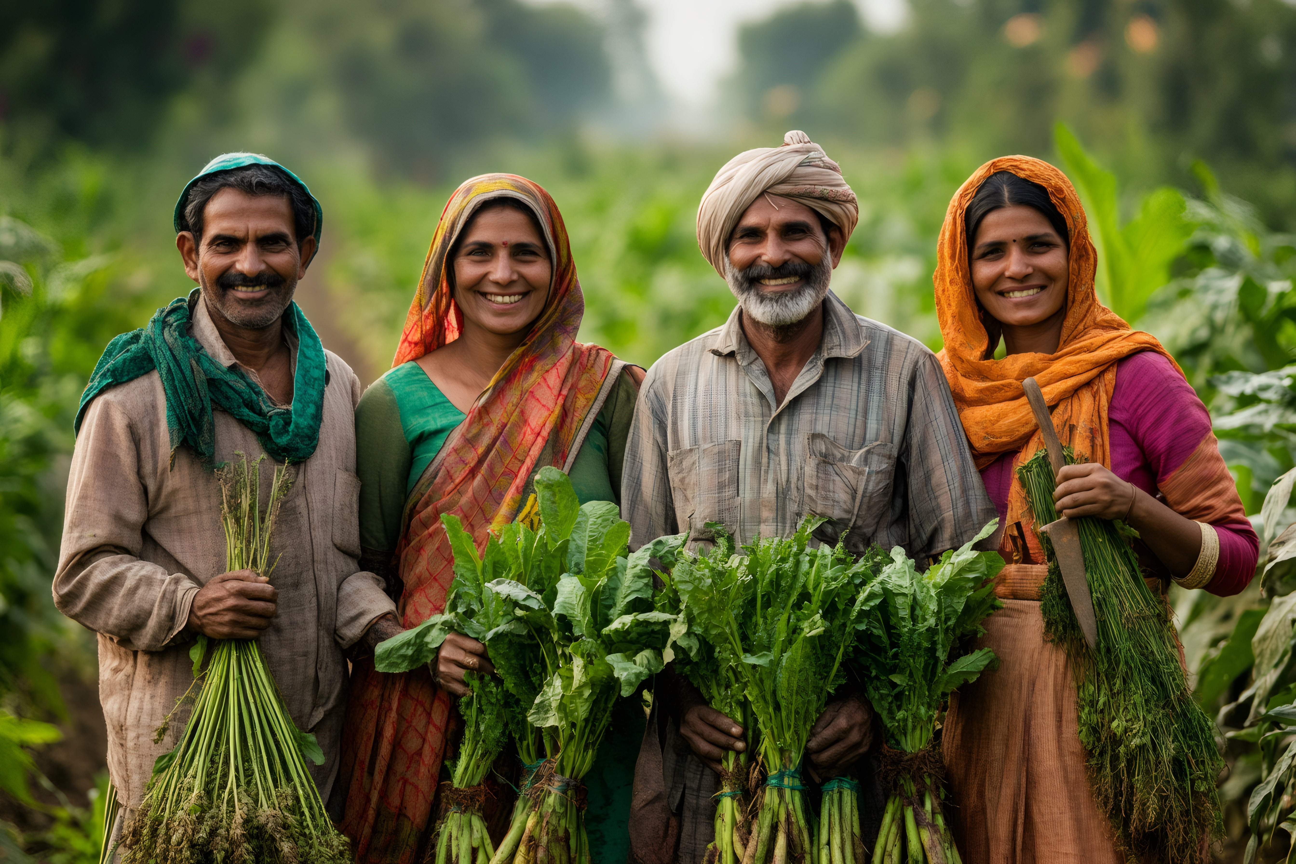 Traditional Indian grain processing